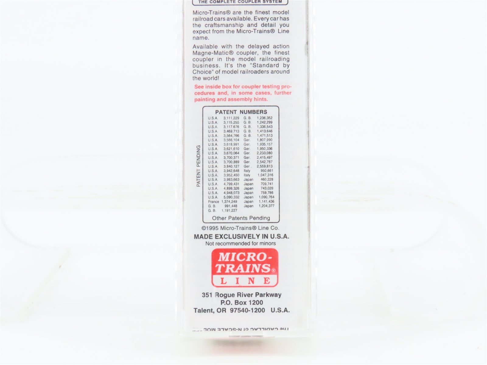 N Scale Micro-Trains MTL 58020 CBTCO Schwarzchild & Sulzberger 36' Reefer #1675