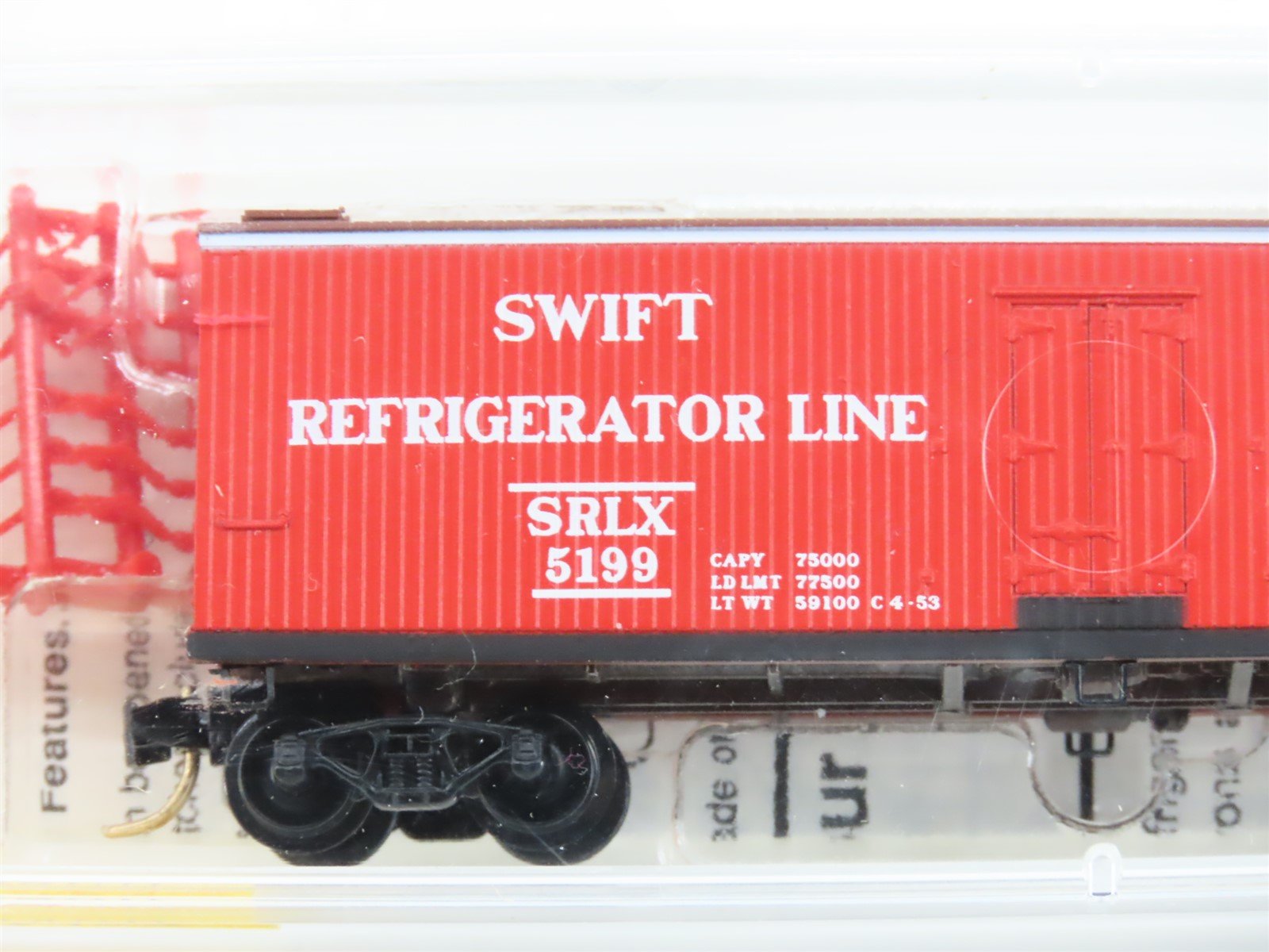 N Scale Micro-Trains MTL 49400 SRLX Swift Refrigerator Line 40' Wood Reefer 5199