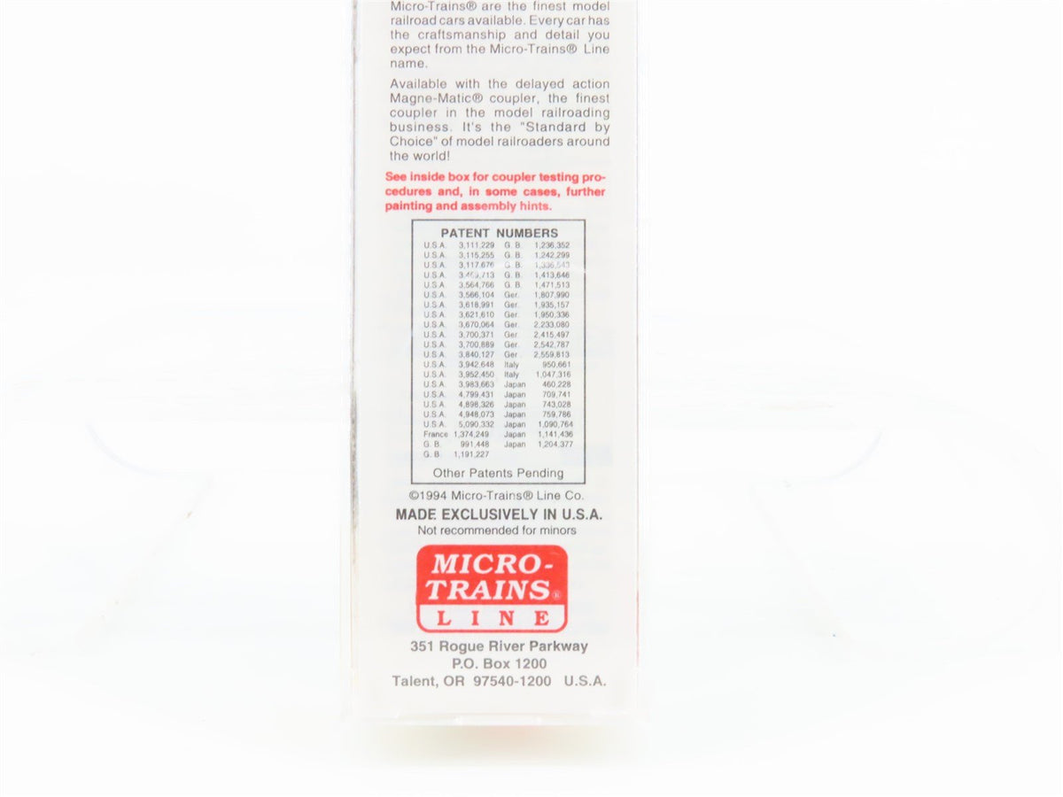 N Scale Micro-Trains MTL 49400 SRLX Swift Refrigerator Line 40&#39; Wood Reefer 5199