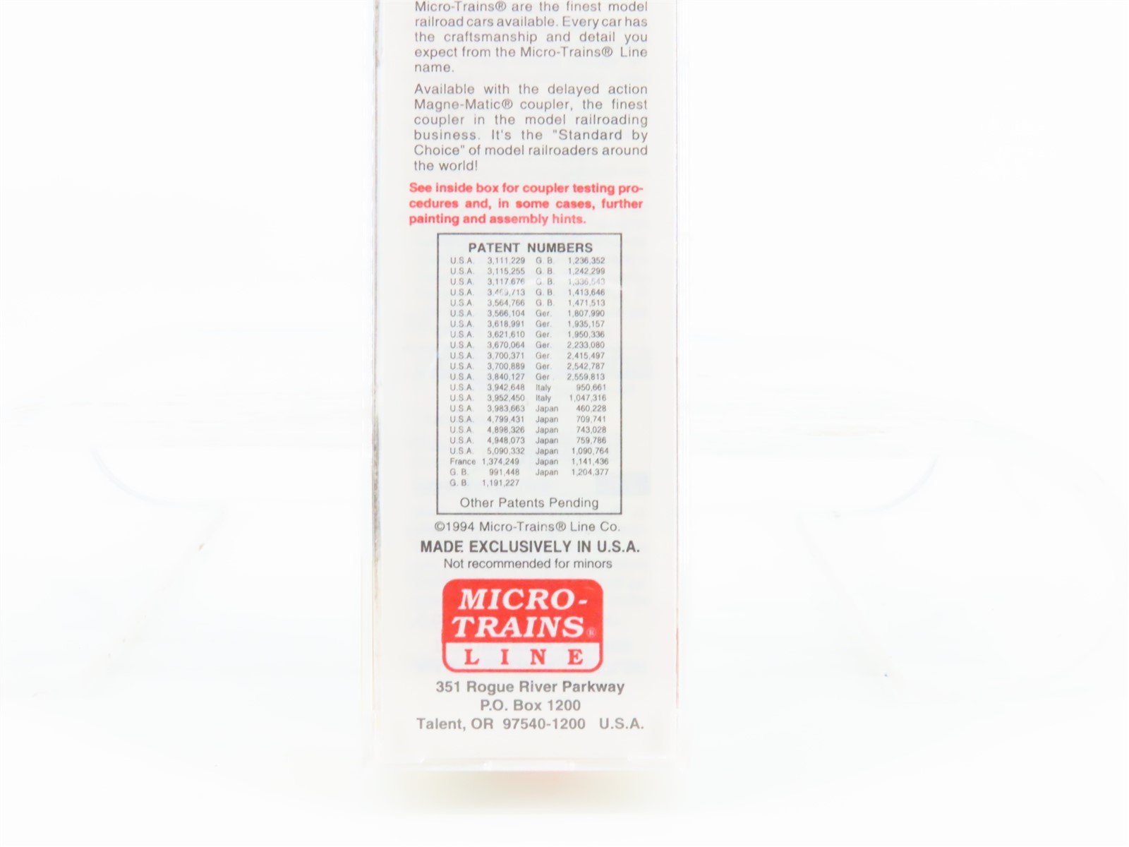 N Scale Micro-Trains MTL 49400 SRLX Swift Refrigerator Line 40' Wood Reefer 5199