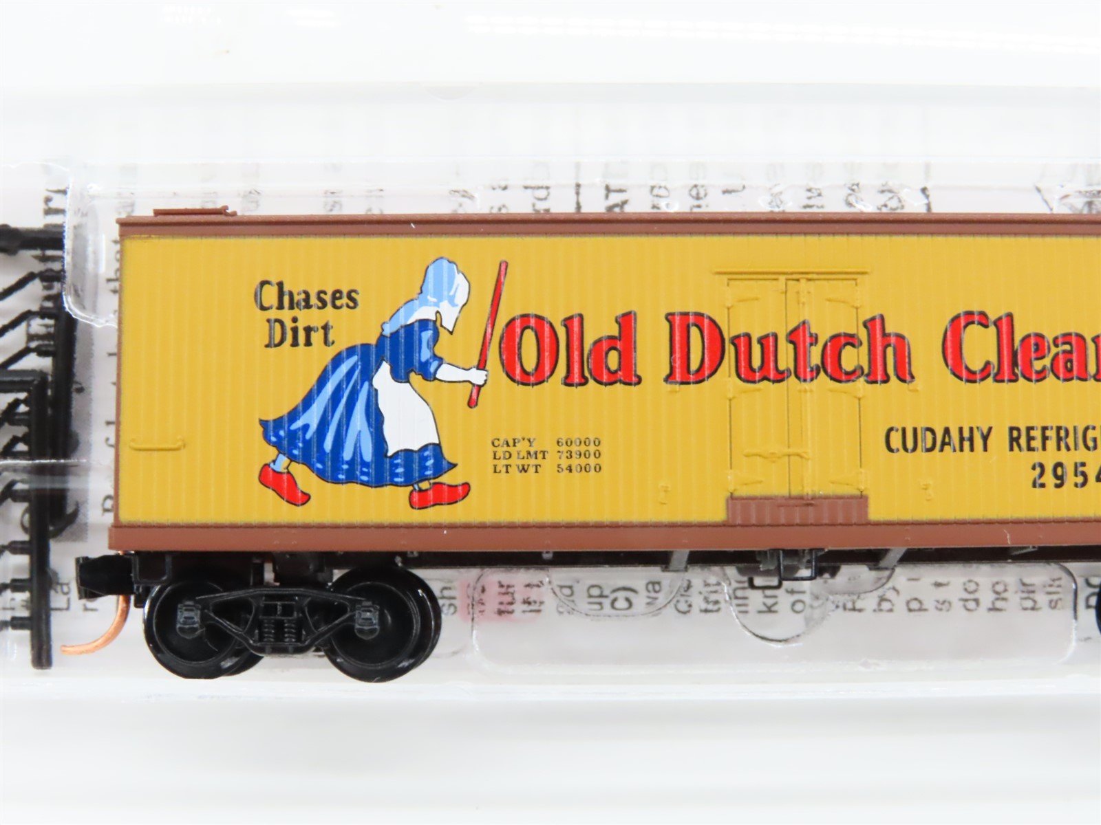 N Scale Micro-Trains MTL 49010 CRLX Cudahy Old Dutch Cleanser 40' Reefer #2954