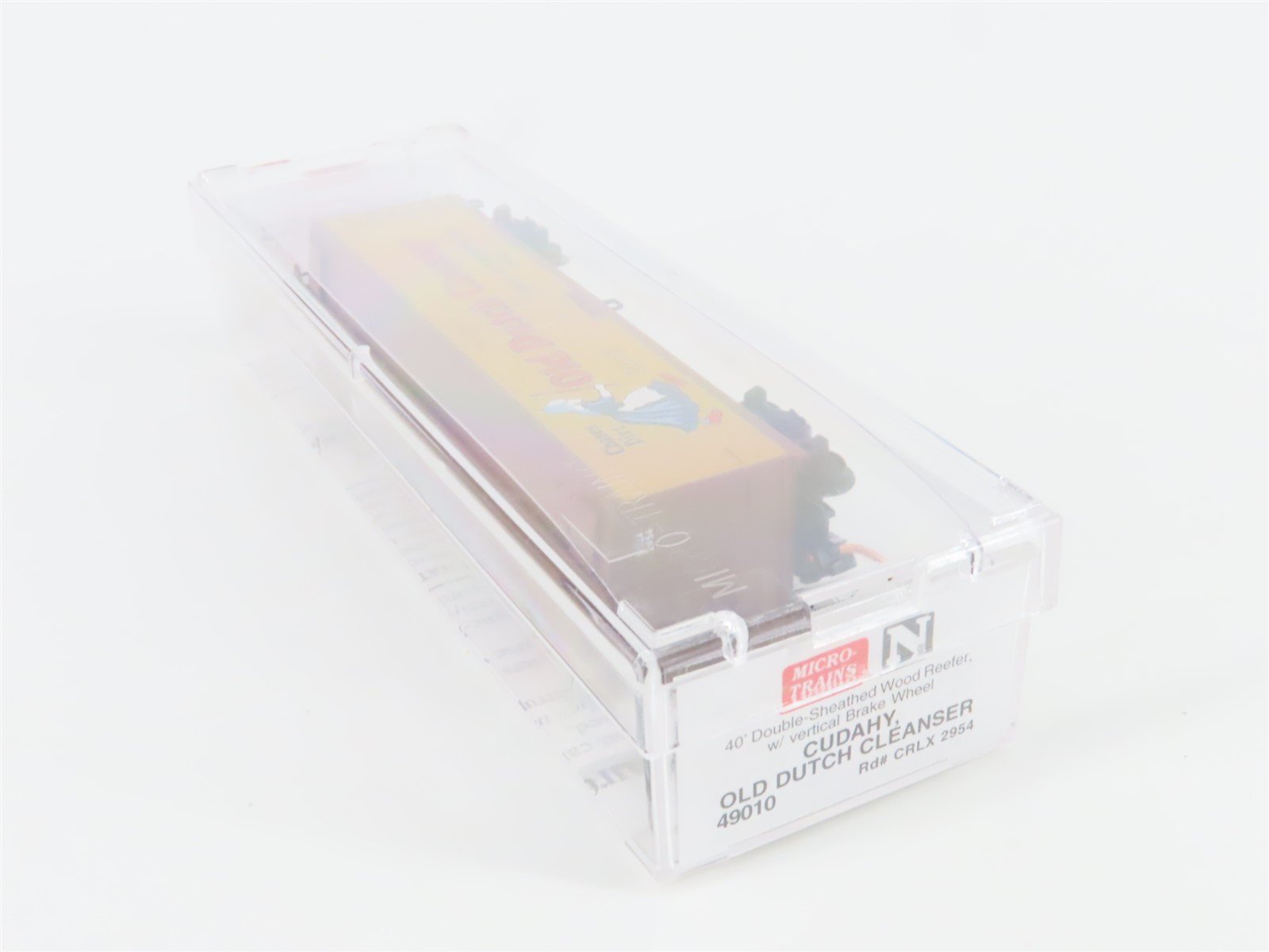 N Scale Micro-Trains MTL 49010 CRLX Cudahy Old Dutch Cleanser 40' Reefer #2954