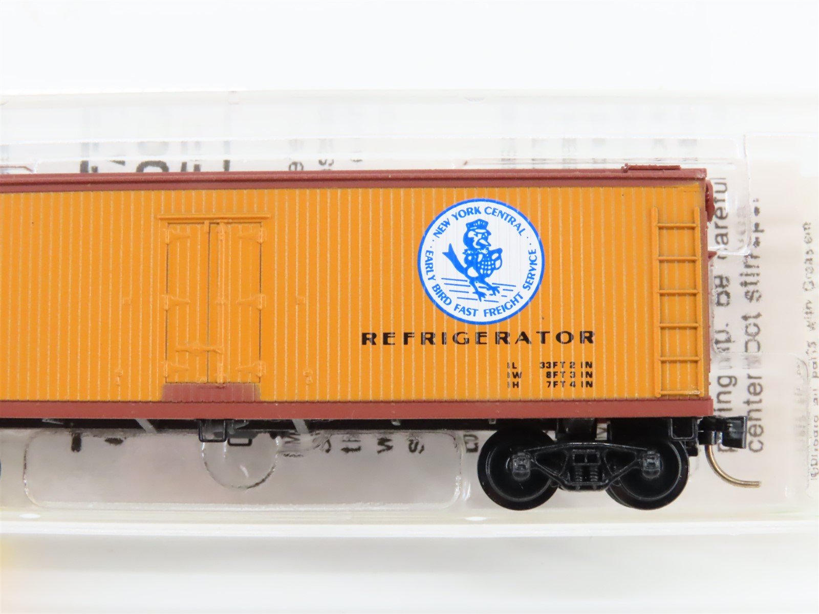 N Micro-Trains MTL 47190 MDT NYC New York Central Early Bird 40' Reefer #11258
