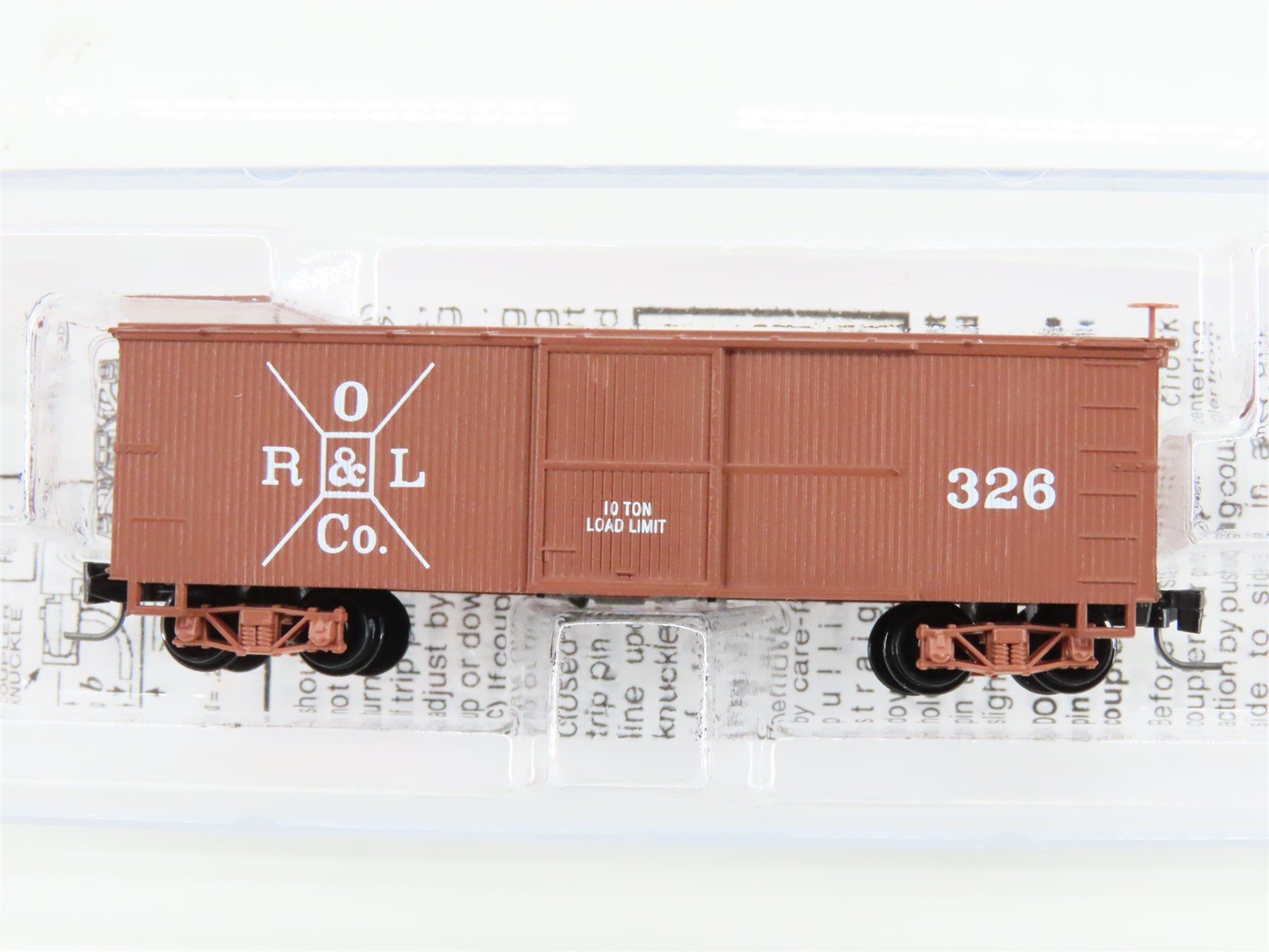 Nn3 Scale Micro-Trains MTL 80000030 OR&L Oahu Railway & Land 30' Box Car #326