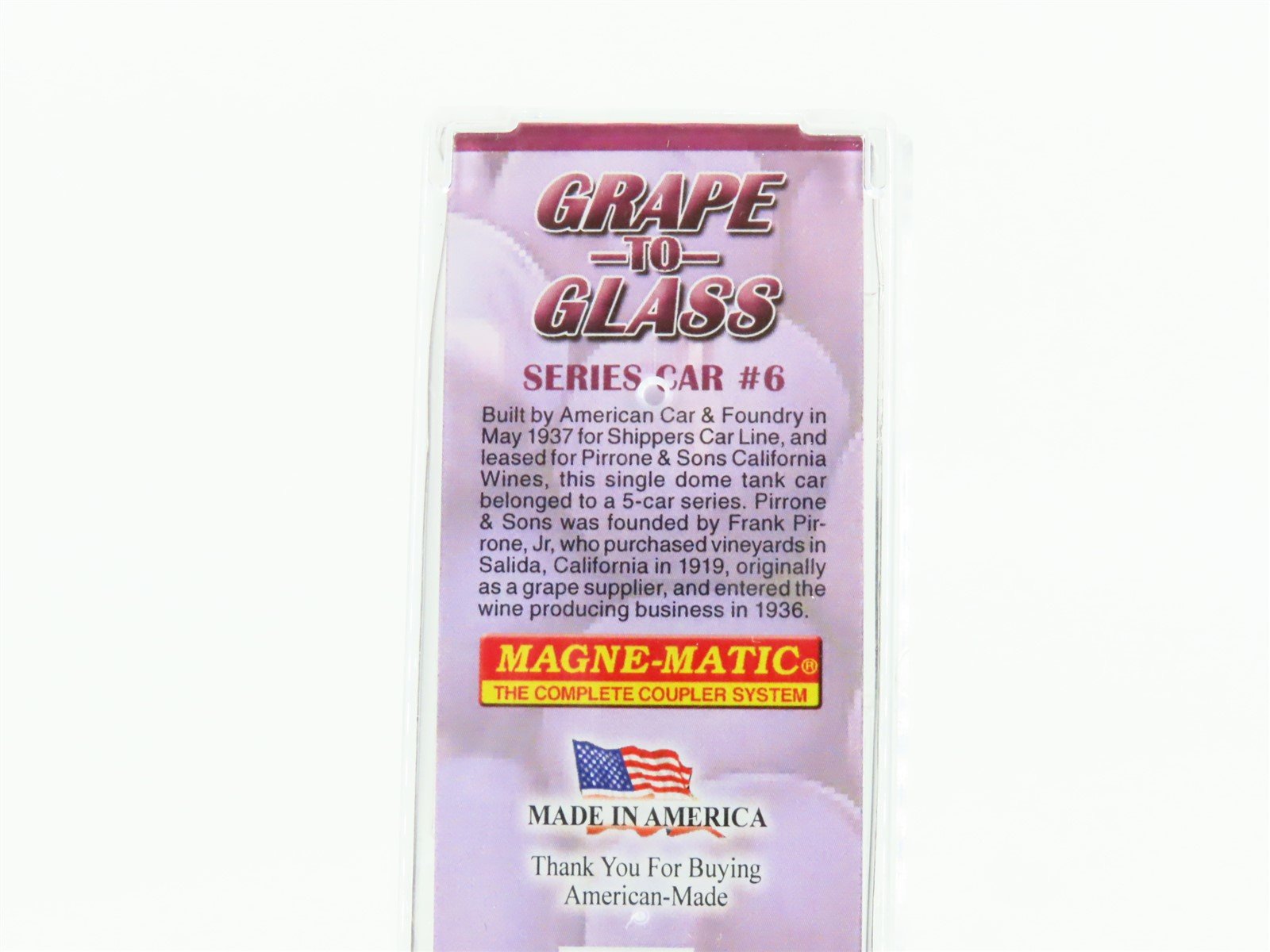 N Micro-Trains MTL 06500066 SHPX Pirrone & Sons 39' Single Dome Tank Car #4024