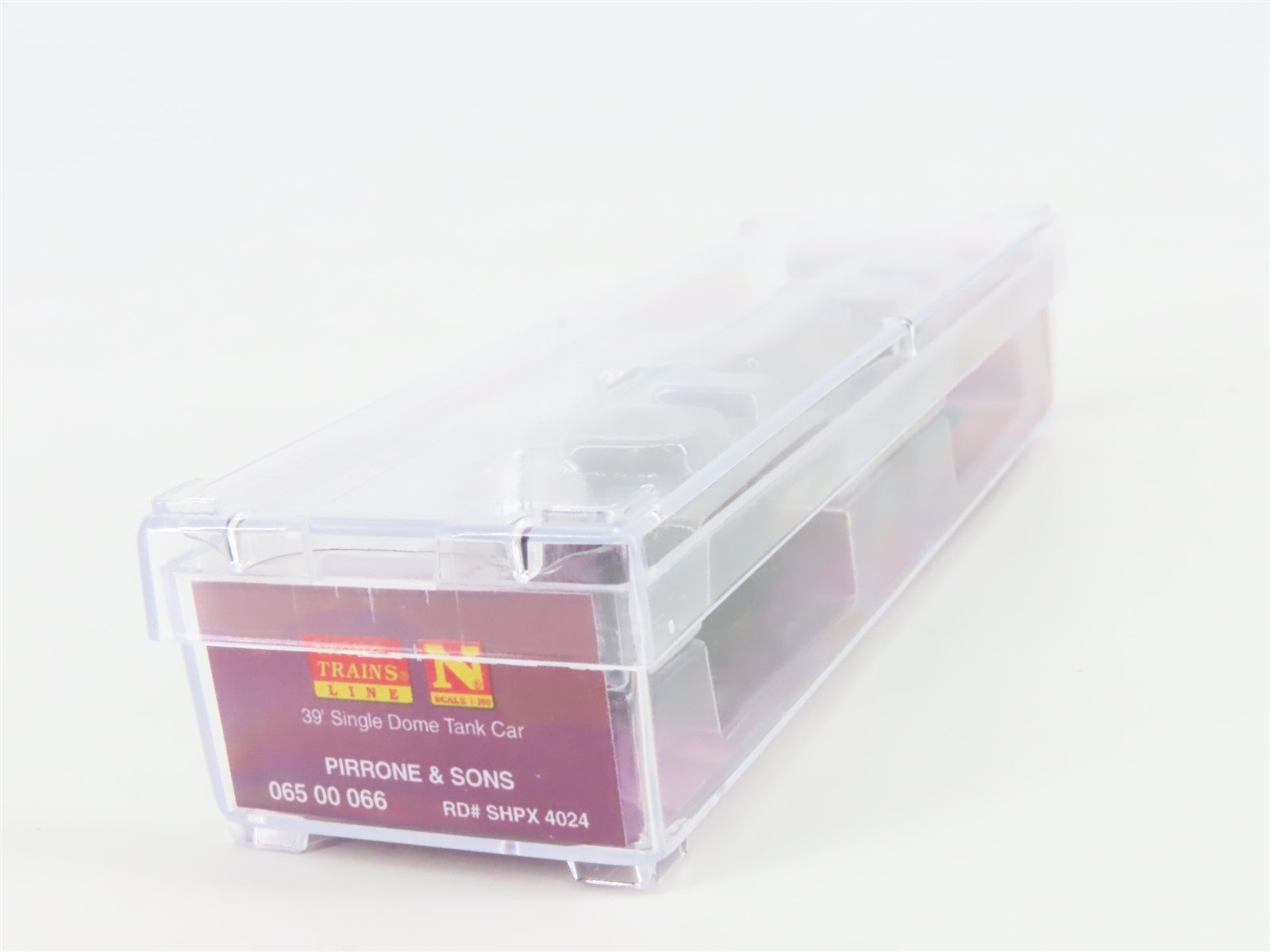 N Micro-Trains MTL 06500066 SHPX Pirrone & Sons 39' Single Dome Tank Car #4024