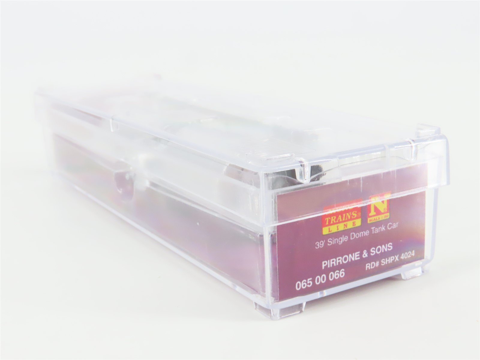 N Micro-Trains MTL 06500066 SHPX Pirrone & Sons 39' Single Dome Tank Car #4024