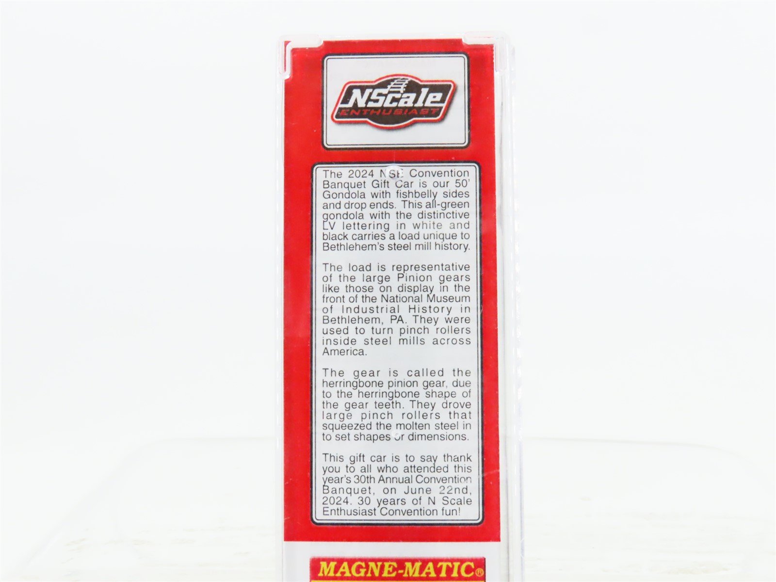 N Scale Micro-Trains MTL NSE 06-24 LV Lehigh Valley 50' Gondola #37024 w/ Load