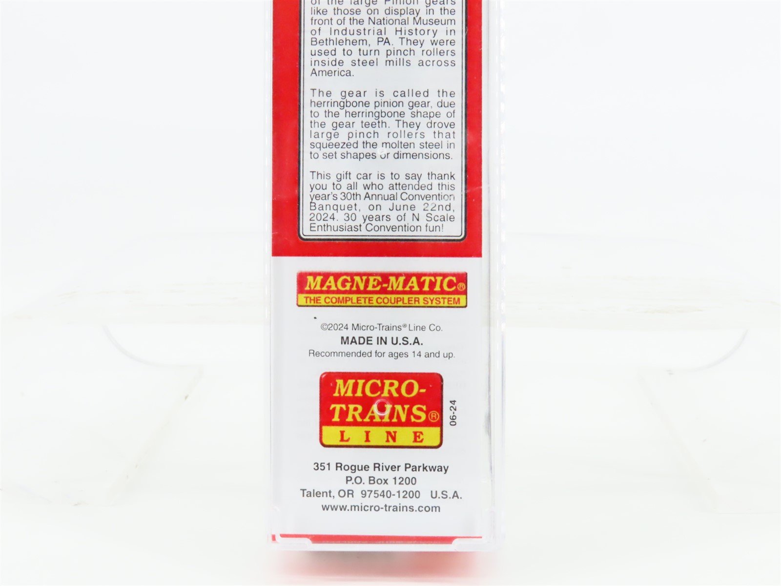 N Scale Micro-Trains MTL NSE 06-24 LV Lehigh Valley 50' Gondola #37024 w/ Load