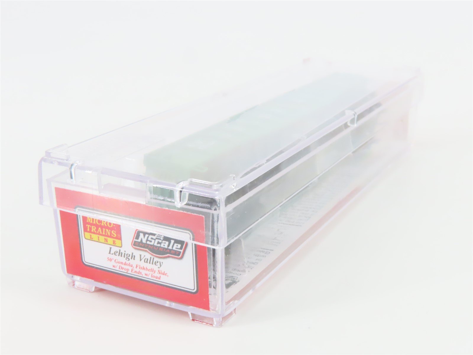 N Scale Micro-Trains MTL NSE 06-24 LV Lehigh Valley 50' Gondola #37024 w/ Load