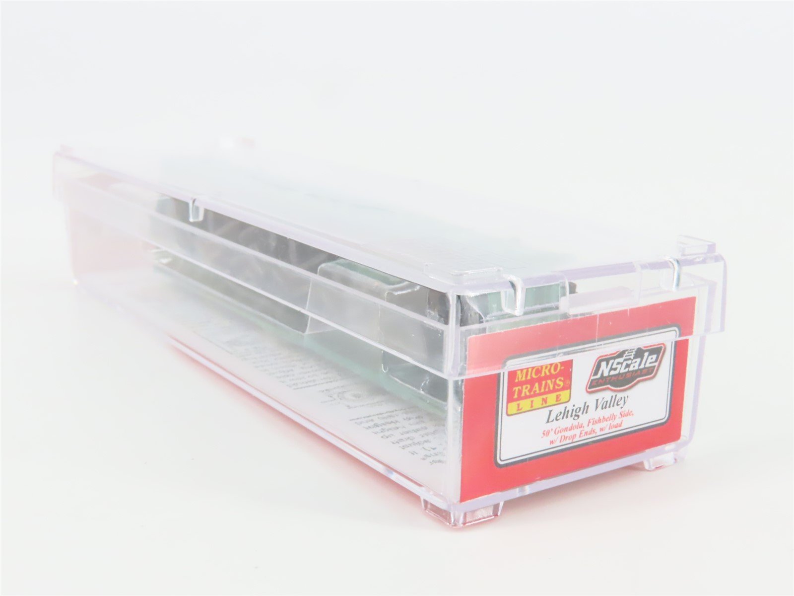 N Scale Micro-Trains MTL NSE 06-24 LV Lehigh Valley 50' Gondola #37024 w/ Load