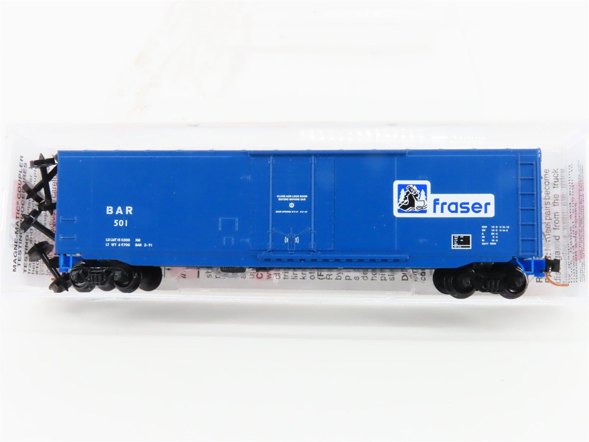 N Scale Micro-Trains MTL 03800390 BAR Bangor &amp; Aroostook Fraser 50&#39; Box Car #501