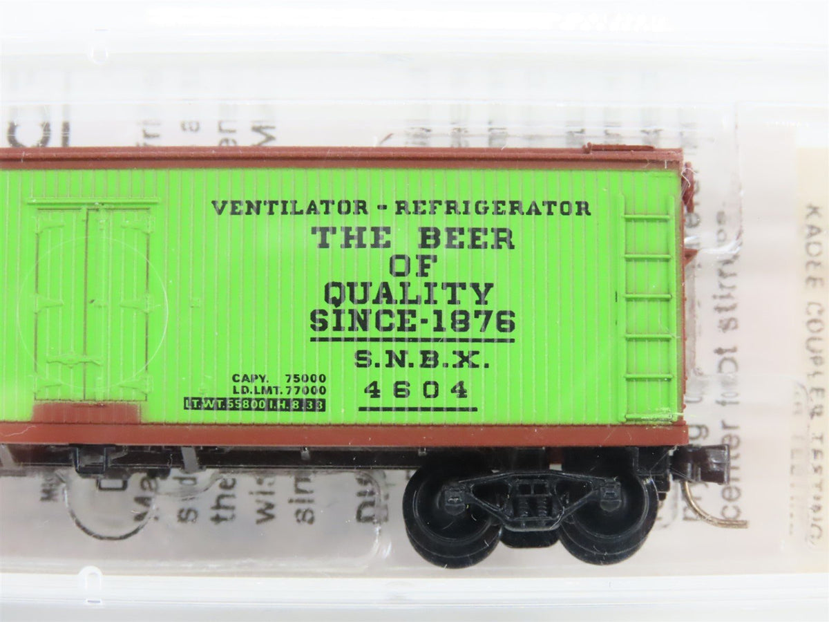 N Scale Kadee Micro-Trains MTL 47090 SNBX Century Beer 40&#39; Wood Reefer #4604