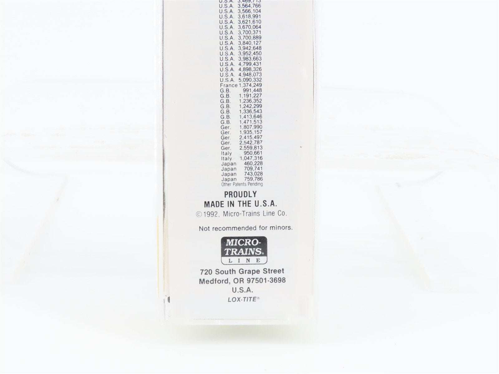 N Micro-Trains MTL 49390 URTC Mobile & Ohio Fruit Dispatch 40' Reefer #24013