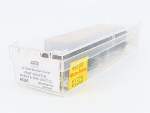 N Micro-Trains MTL 49390 URTC Mobile & Ohio Fruit Dispatch 40' Reefer #24013
