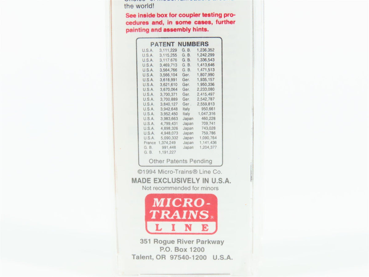 N Micro-Trains MTL 20166 GN Great Northern &quot;Circus Train Car&quot; 40&#39; Box Car #19038