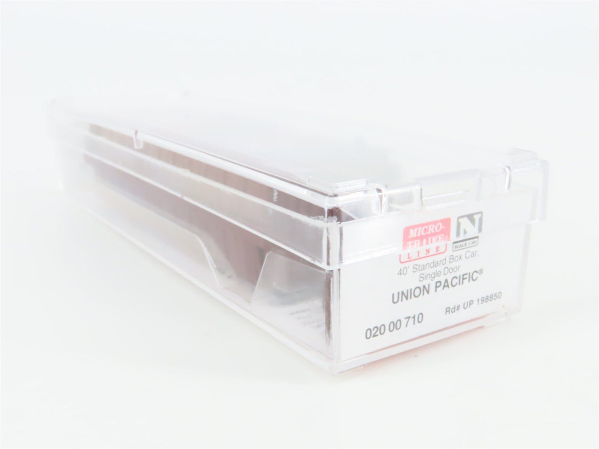N Scale Micro-Trains MTL 02000710 UP Union Pacific 40&#39; Box Car #198850