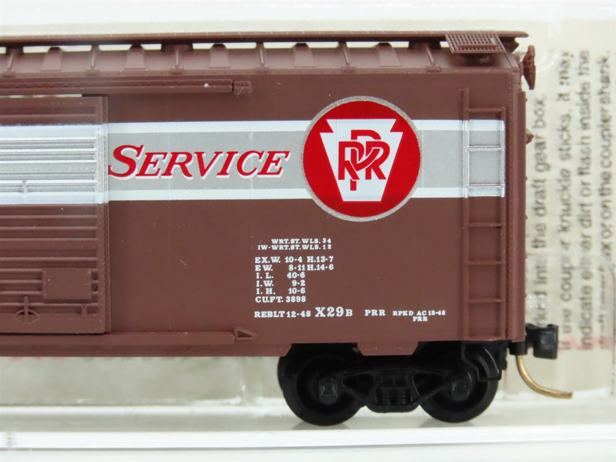 N Micro-Trains MTL 20066 PRR Pennsylvania Merchandise Service 40&#39; Box Car 30902