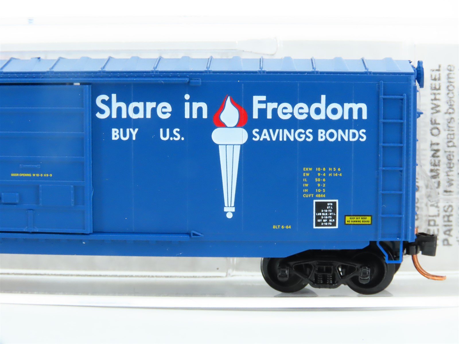 N Scale Micro-Trains MTL 77130 L&N Share in Freedom 50' Box Car #109811
