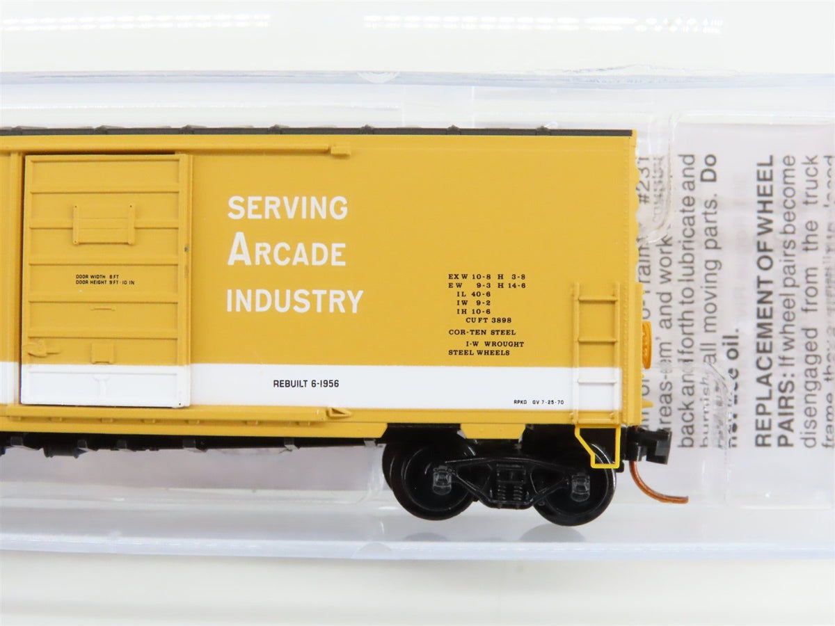 N Micro-Trains MTL 02400330 ARA Arcade &amp; Attica 40&#39; Single Door Box Car #506