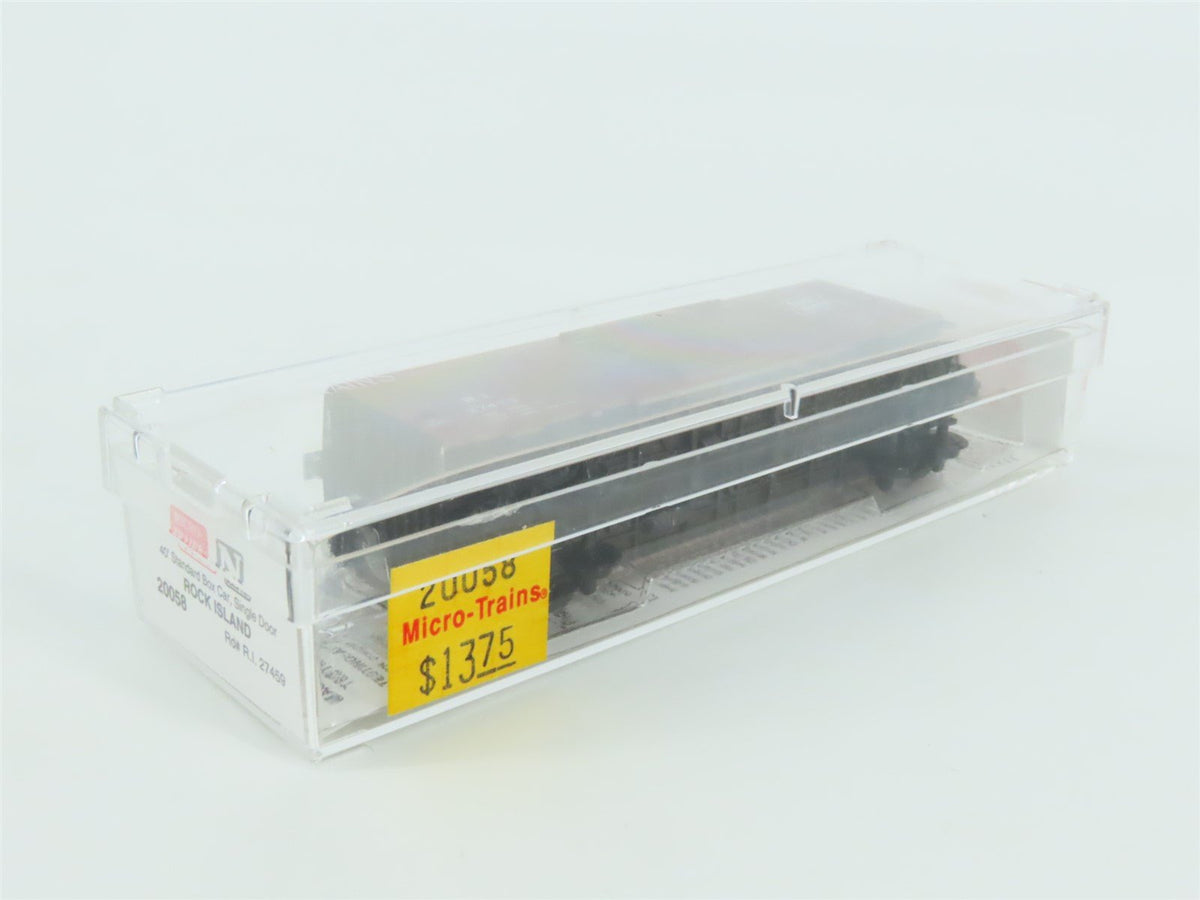 N Scale Micro-Trains MTL 20058 RI Rock Island 40&#39; Single Door Box Car #27459