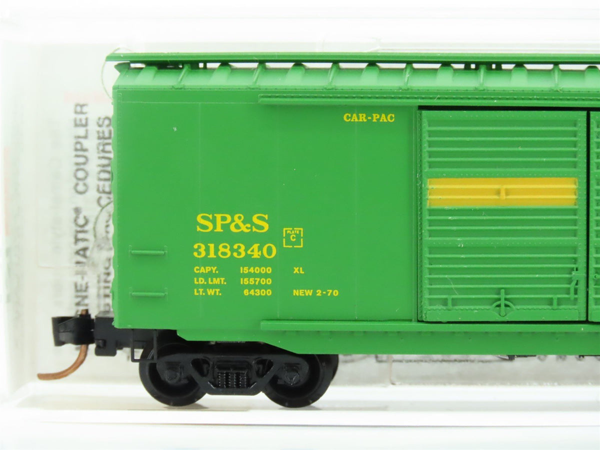 N Micro-Trains MTL 34040 SP&amp;S Seattle Portland &amp; Seattle 50&#39; Box Car #318340