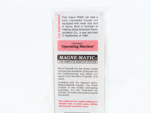N Scale Micro-Trains MTL 59530 URTX Black Hills Packing Co. 40' Reefer #72722