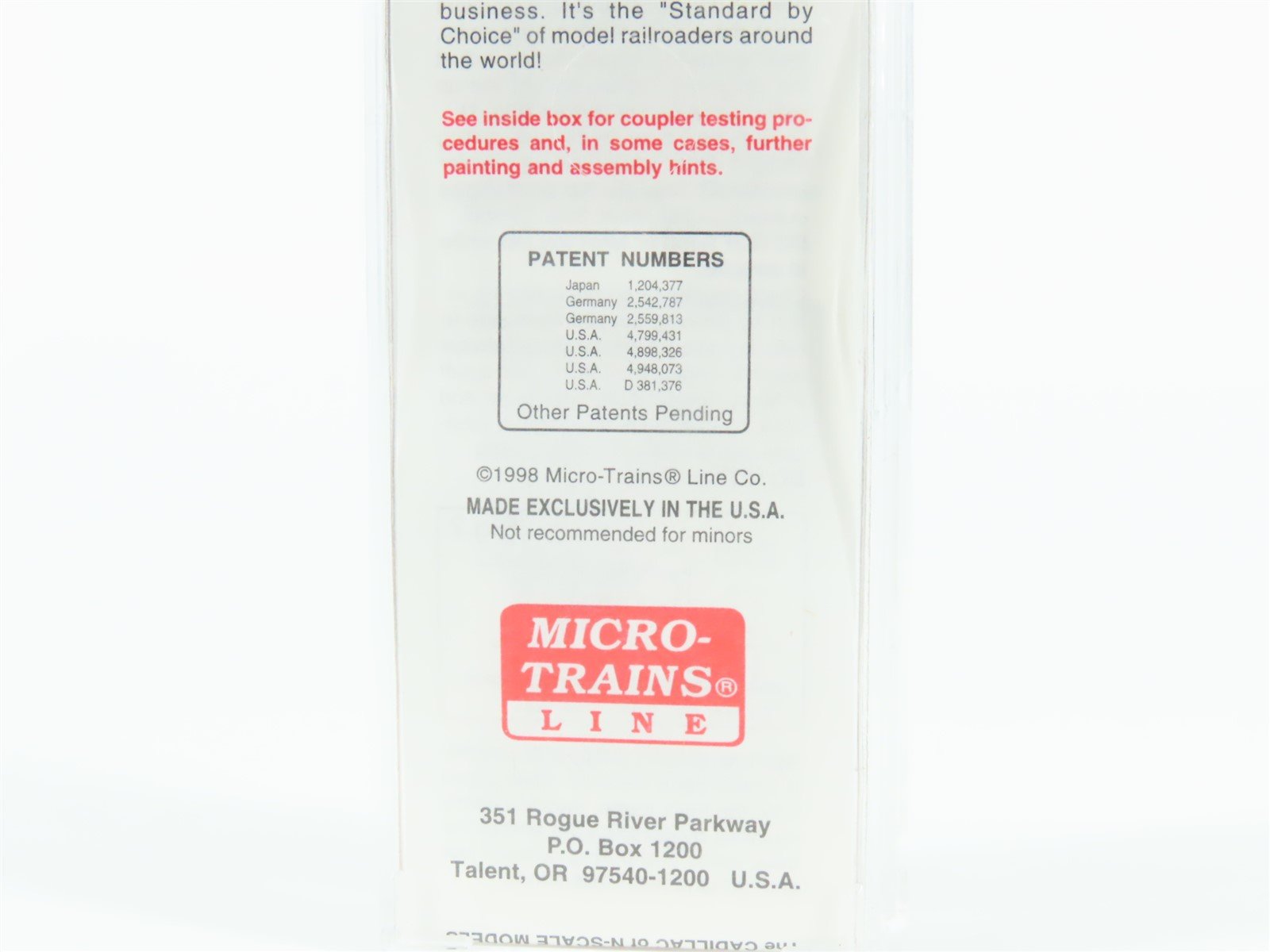 N Micro-Trains MTL #59540 URTX American Beef Packers Inc 40' Ice Reefer #75524