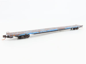 N Micro-Trains MTL 07100830 NASA Series #12 NLAX 89' Flat Car #162 - Weathered
