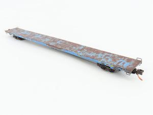 N Micro-Trains MTL 07100830 NASA Series #12 NLAX 89' Flat Car #162 - Weathered