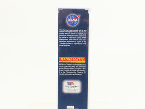 N Micro-Trains MTL 07100830 NASA Series #12 NLAX 89' Flat Car #162 - Weathered