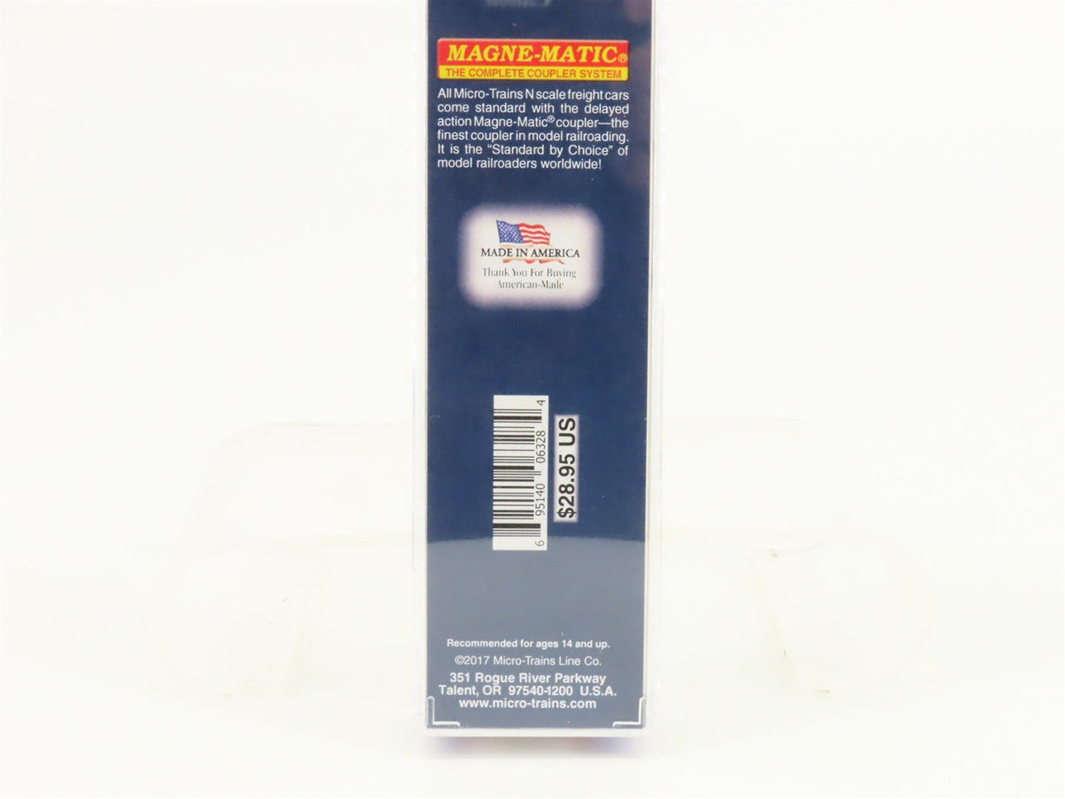 N Micro-Trains MTL 07100830 NASA Series #12 NLAX 89&#39; Flat Car #162 - Weathered