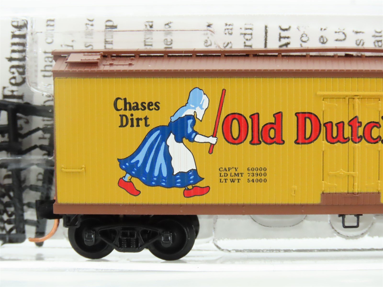 N Scale Micro-Trains MTL #49010 CRLX Old Dutch Cleanser 40' Wood Reefer #2954