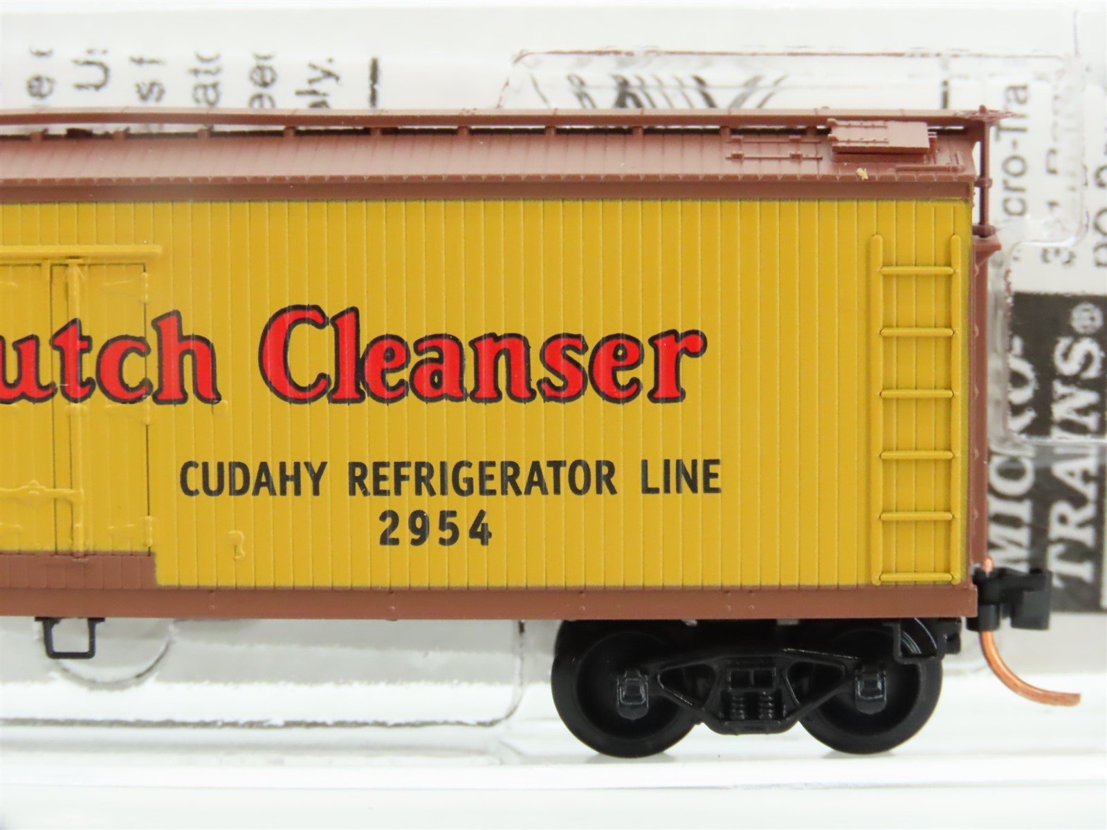 N Scale Micro-Trains MTL #49010 CRLX Old Dutch Cleanser 40' Wood Reefer #2954