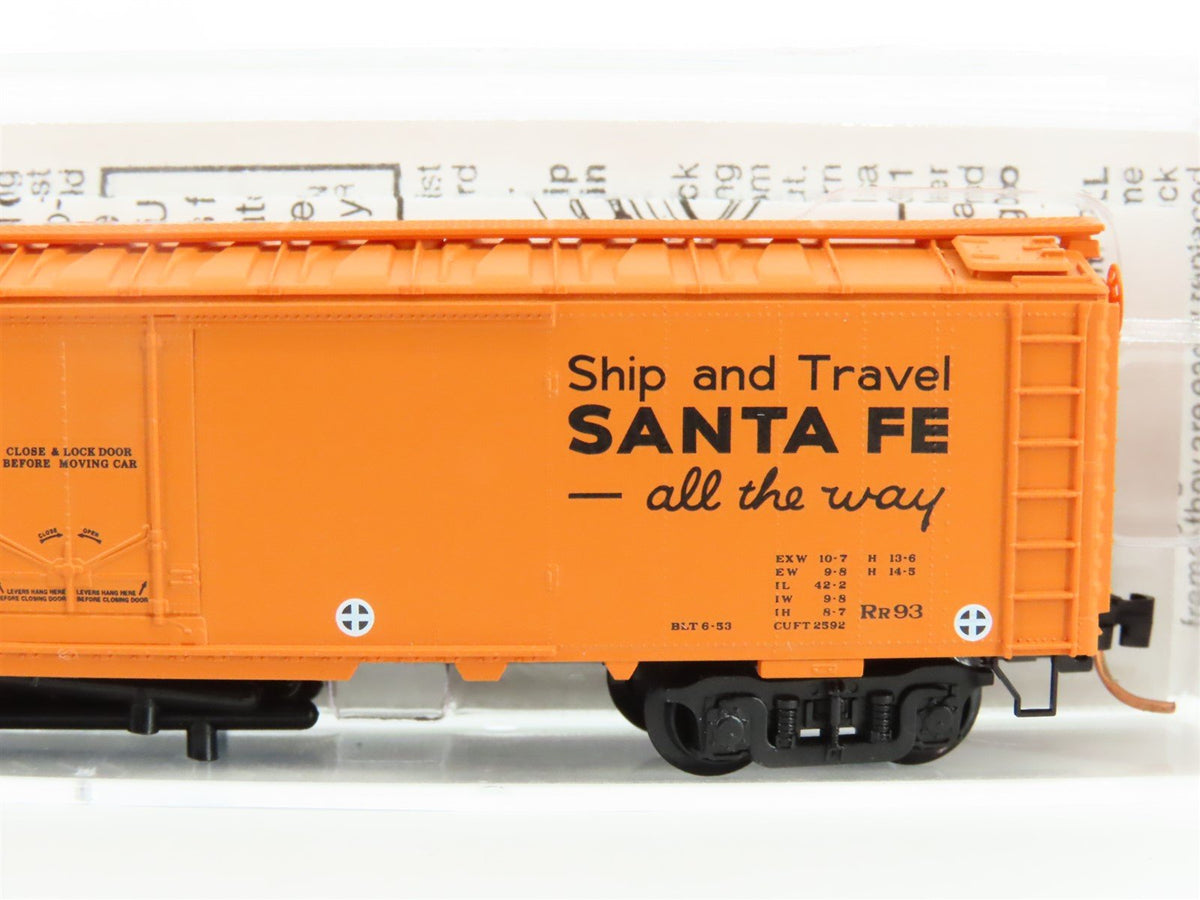 N Scale Micro-Trains MTL 52050 SFRD Santa Fe 52&#39; Steel Express Reefer #5023