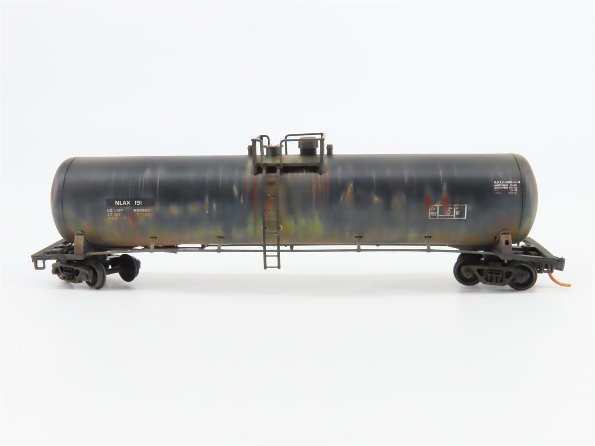 N Micro-Trains MTL 11000260 NASA Series #4 NLAX 50&#39; Tank Car #191 - Weathered