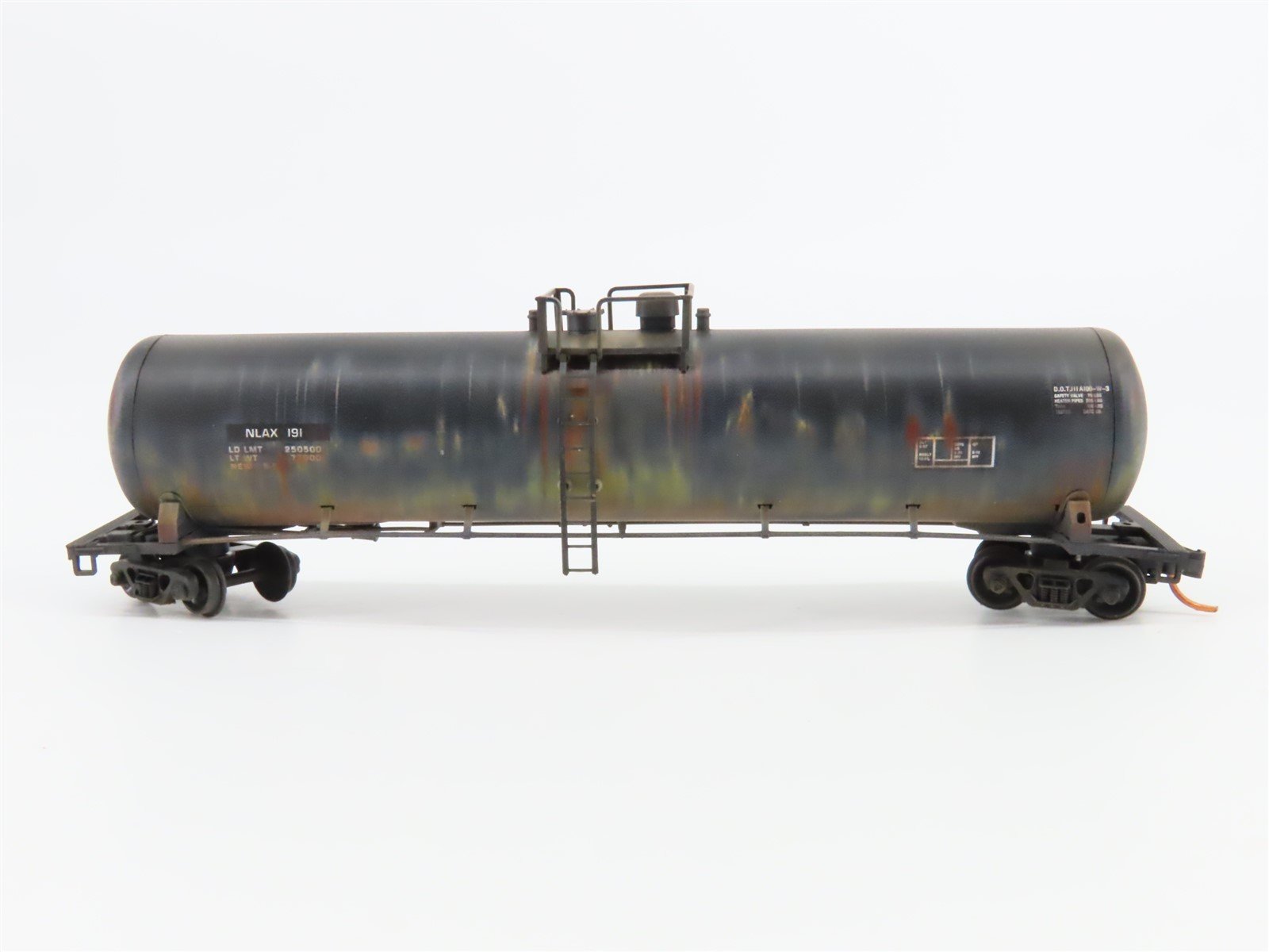 N Micro-Trains MTL 11000260 NASA Series #4 NLAX 50' Tank Car #191 - Weathered