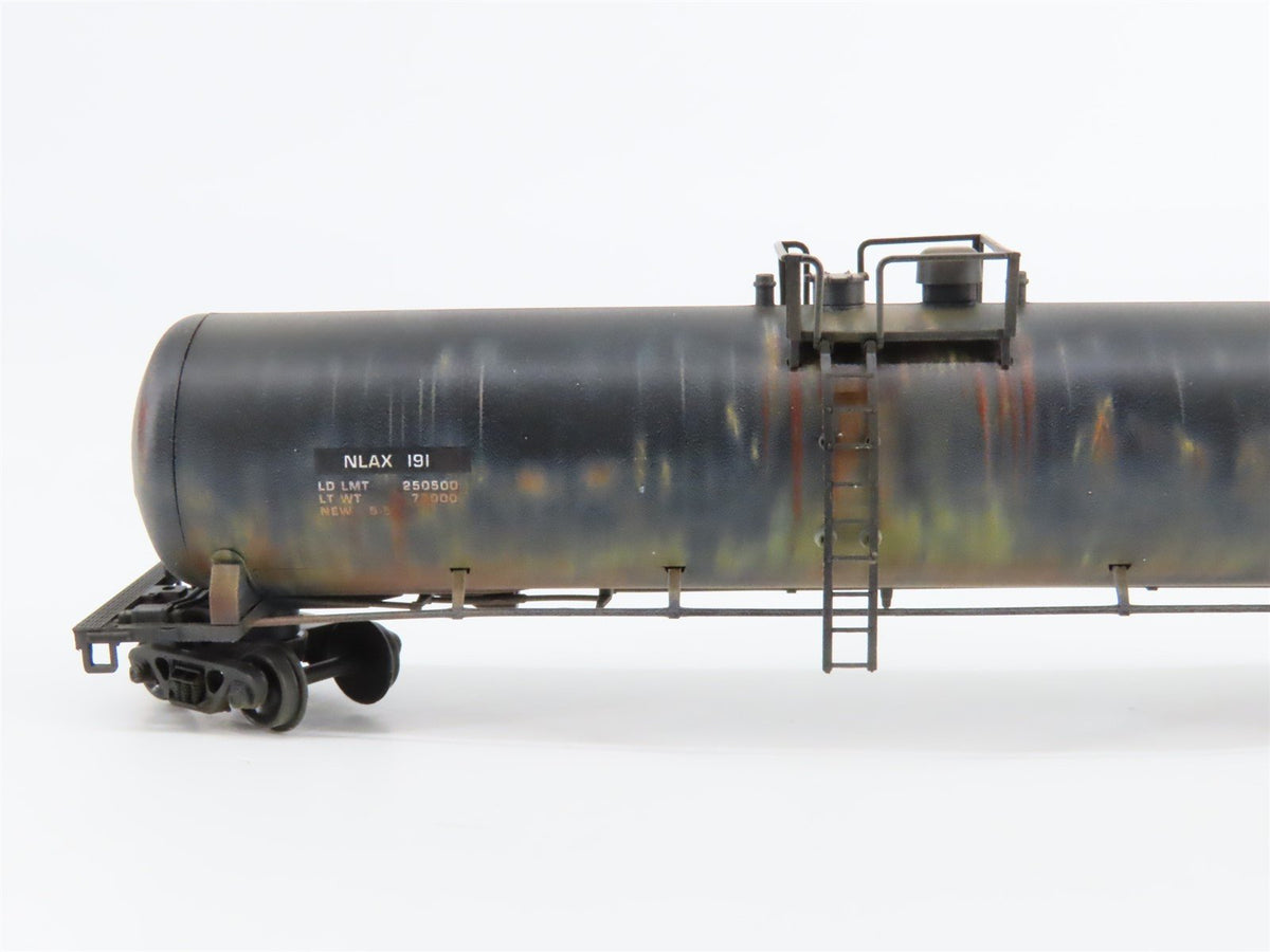 N Micro-Trains MTL 11000260 NASA Series #4 NLAX 50&#39; Tank Car #191 - Weathered
