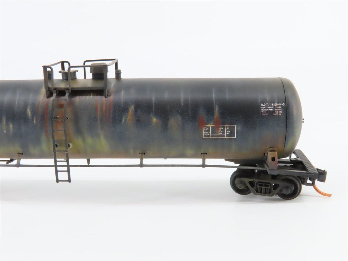 N Micro-Trains MTL 11000260 NASA Series #4 NLAX 50&#39; Tank Car #191 - Weathered