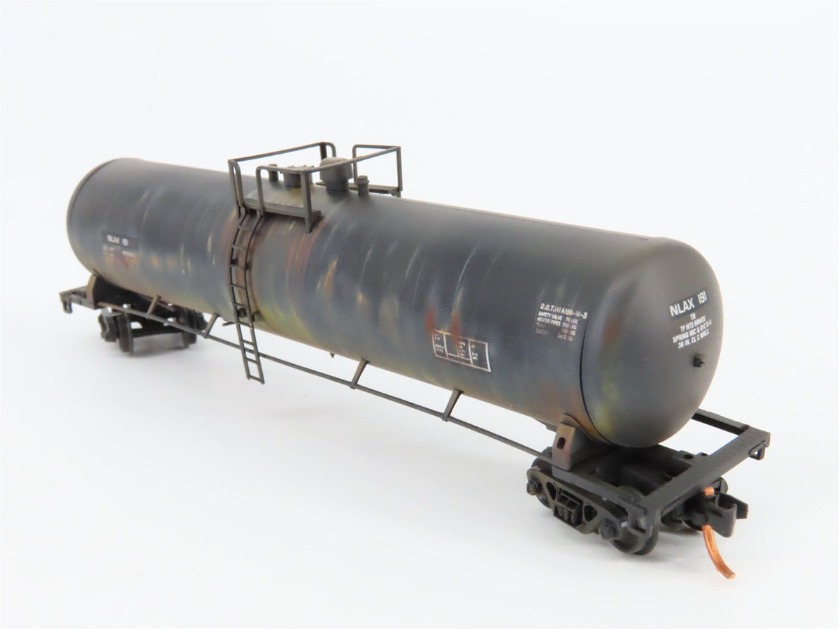 N Micro-Trains MTL 11000260 NASA Series #4 NLAX 50&#39; Tank Car #191 - Weathered
