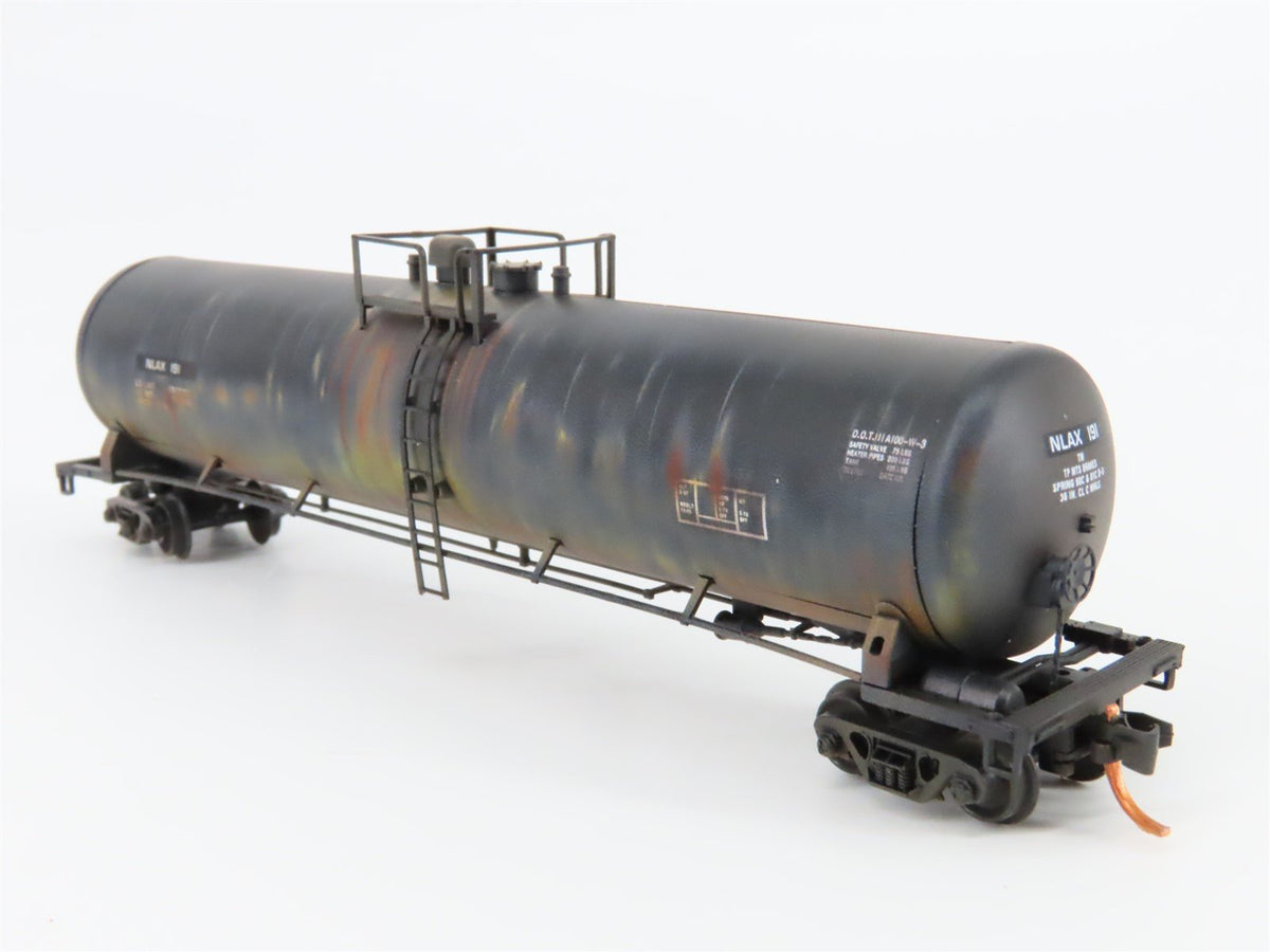 N Micro-Trains MTL 11000260 NASA Series #4 NLAX 50&#39; Tank Car #191 - Weathered