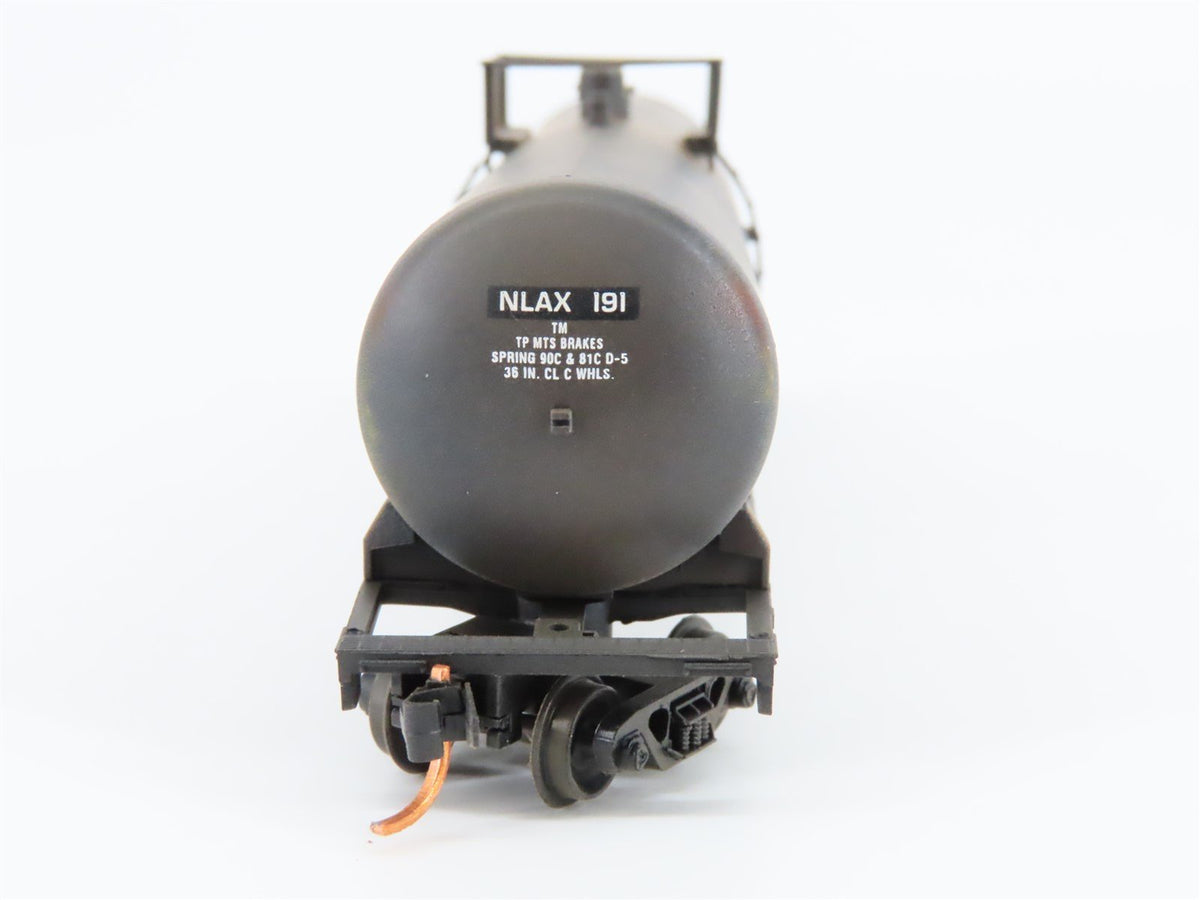 N Micro-Trains MTL 11000260 NASA Series #4 NLAX 50&#39; Tank Car #191 - Weathered