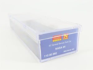 N Micro-Trains MTL 11000260 NASA Series #4 NLAX 50' Tank Car #191 - Weathered