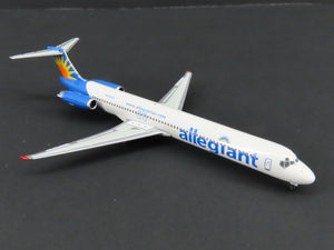 1:400 Gemini Jets GJAAY550H Die-Cast Allegiant McDonnell Douglas MD-82 Aircraft