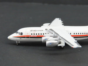1:400 Gemini Jets GJAW1760 Die-Cast Air Wisconsin BAE 146/RJ-85 Aircraft N601AW