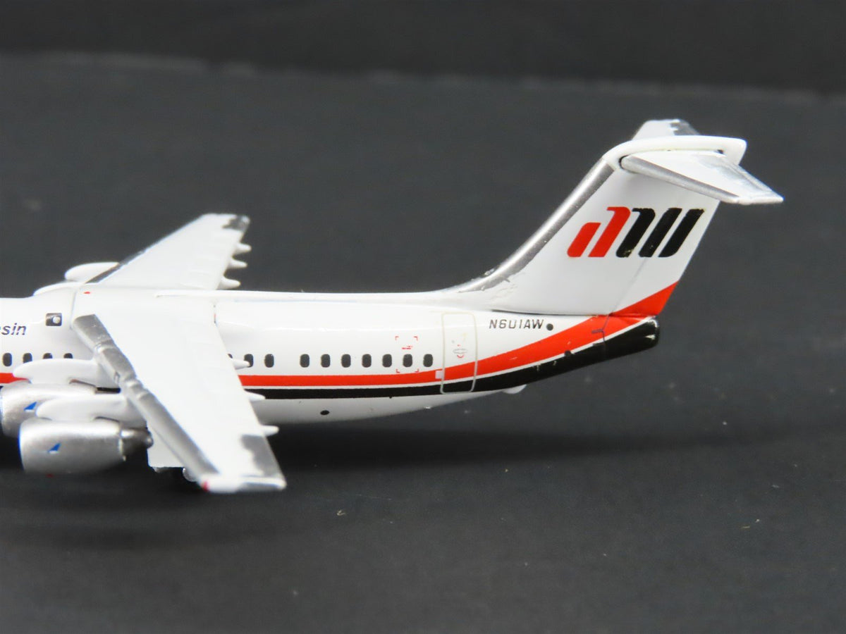 1:400 Gemini Jets GJAW1760 Die-Cast Air Wisconsin BAE 146/RJ-85 Aircraft N601AW