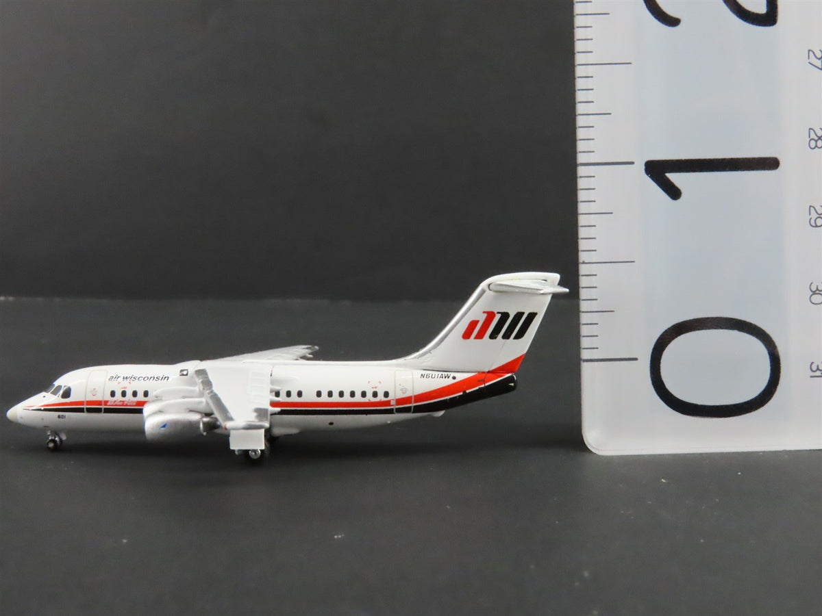 1:400 Gemini Jets GJAW1760 Die-Cast Air Wisconsin BAE 146/RJ-85 Aircraft N601AW