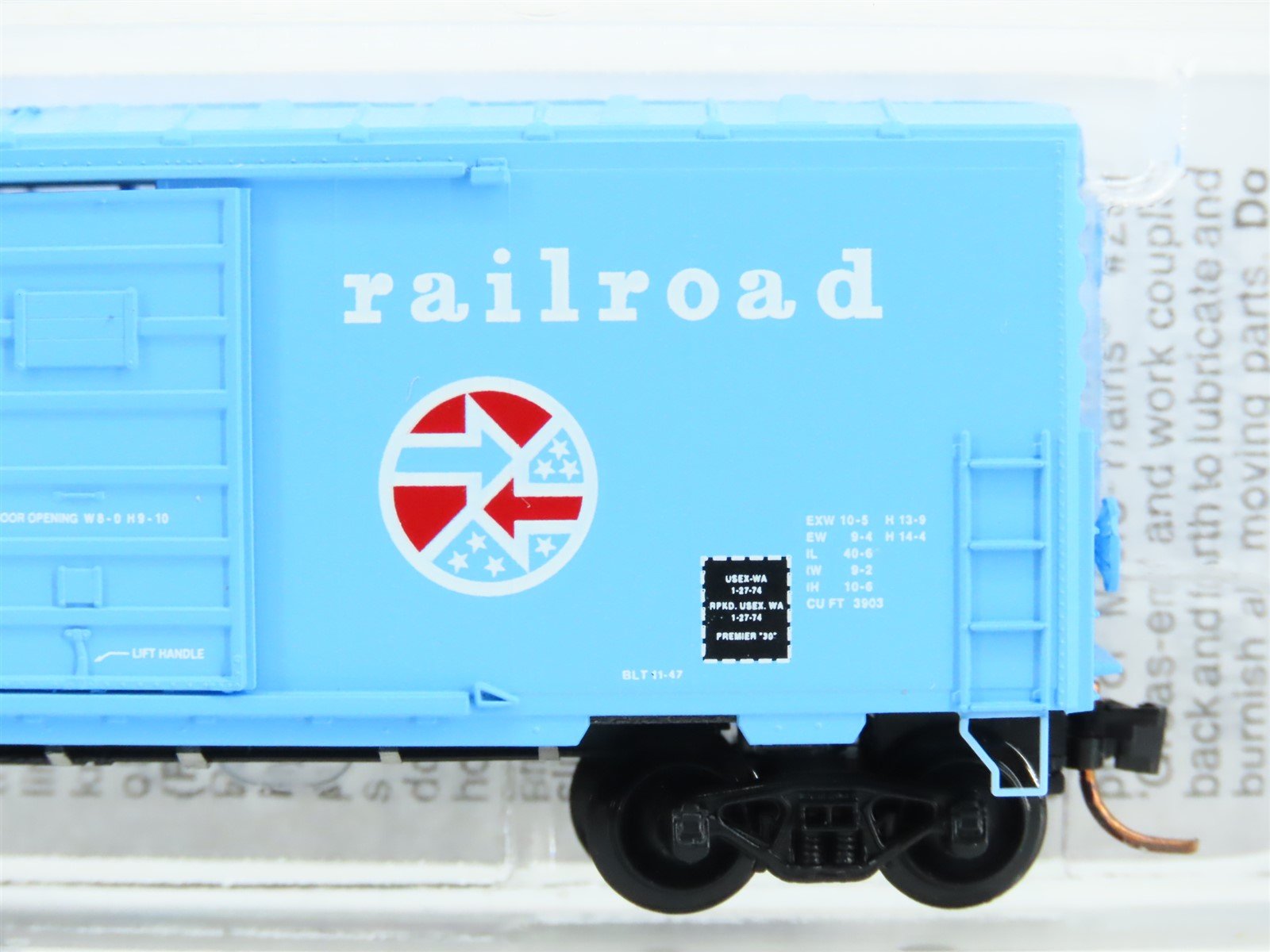 N Micro-Trains MTL 02400140 PICK Pickens Railroad 40' Single Door Box Car 20039