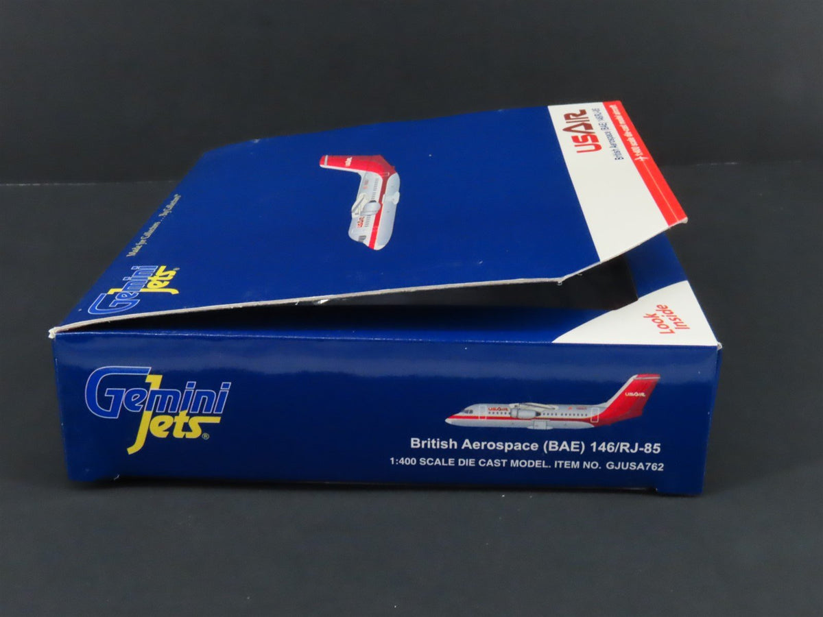 1:400 Scale Gemini Jets GJUSA762 Die-Cast USAir BAE 146/RJ-85 Aircraft N166US