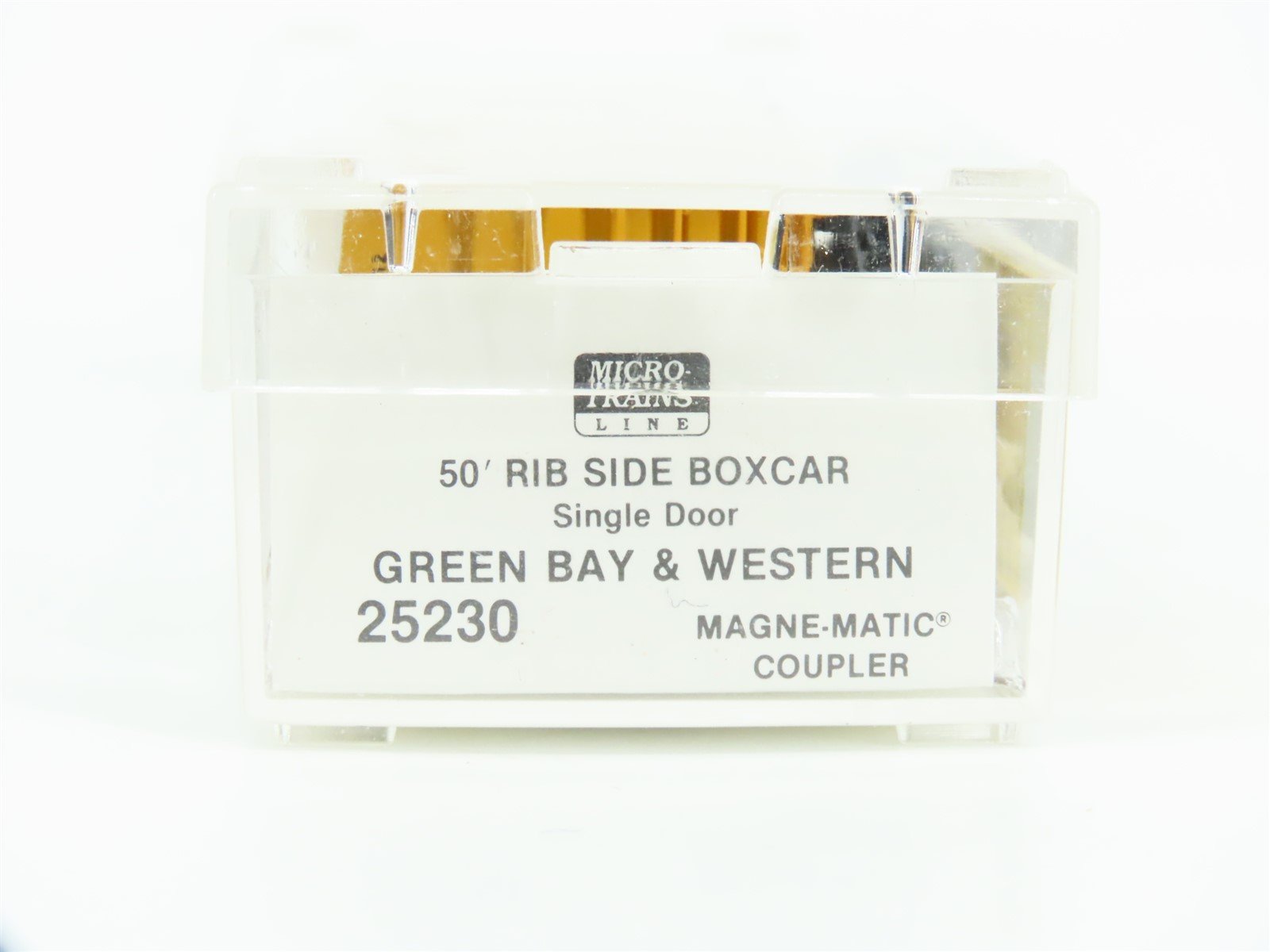N Micro-Trains MTL 25230 GBW Green Bay Route 50' Single Door Box Car #16012